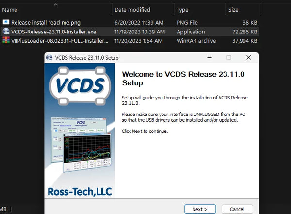 VCDS 23.11 + VII Loader