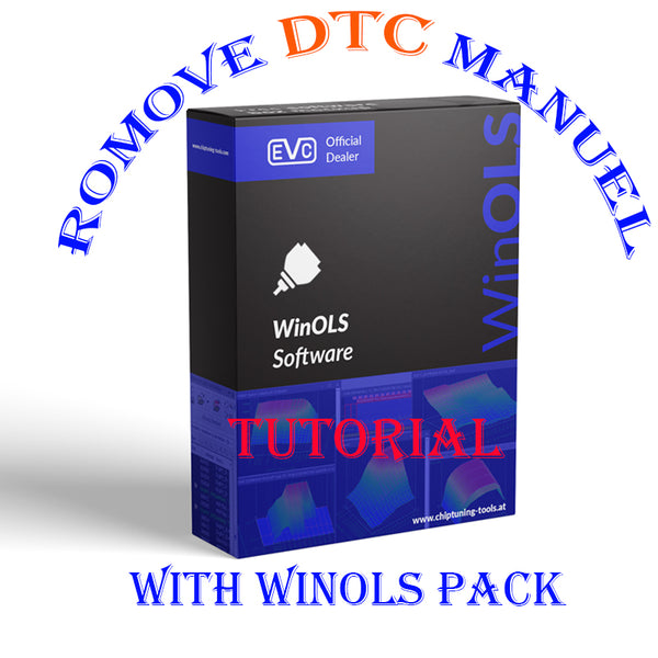 Pack Winols 2.24+ remove DTC manual short video