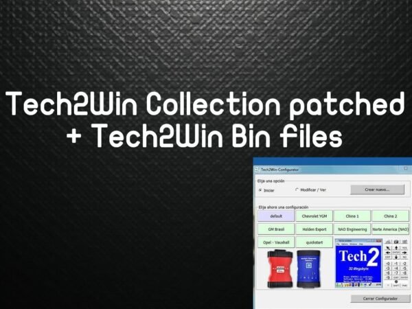 Tech2Win Collection + Tech2Win Bin Files