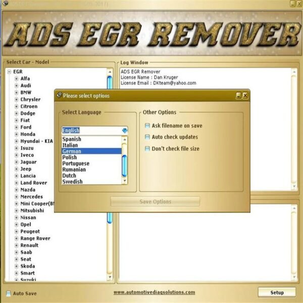 DPF EGR Lambda Remover 2017.05 + Keygen