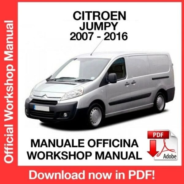 Citroen Jumpy Fiat Scudo 2016 Service Repair Manual