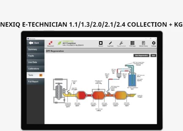 NEXIQ E-TECHNICIAN 1.1/1.3/2.0/2.1/2.4 COLLECTION + KG​