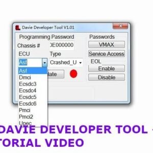 DAF DAVIE DEVELOPER TOOL + KG + TUTORIAL VIDEO
