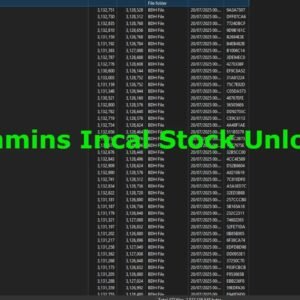 Cummins Incal Stock Unlocked