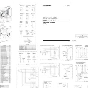 CAT C4.4 DIESEL GENERATOR SETS WIRING DIAGRAM