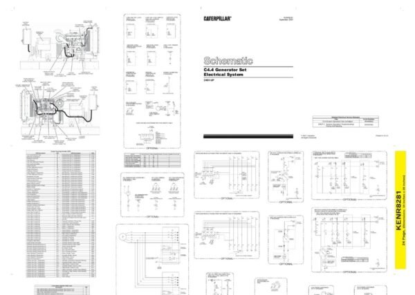 CAT C4.4 DIESEL GENERATOR SETS WIRING DIAGRAM