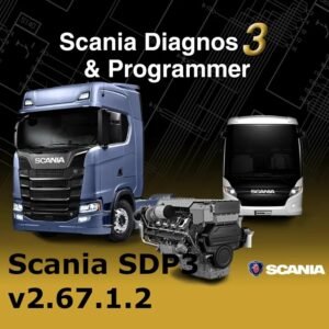 Scania SDP3 v2.67.1.2 (only soft)
