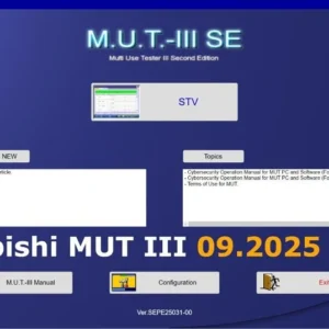 Mitsubishi MUT III 09.2025 VM Full
