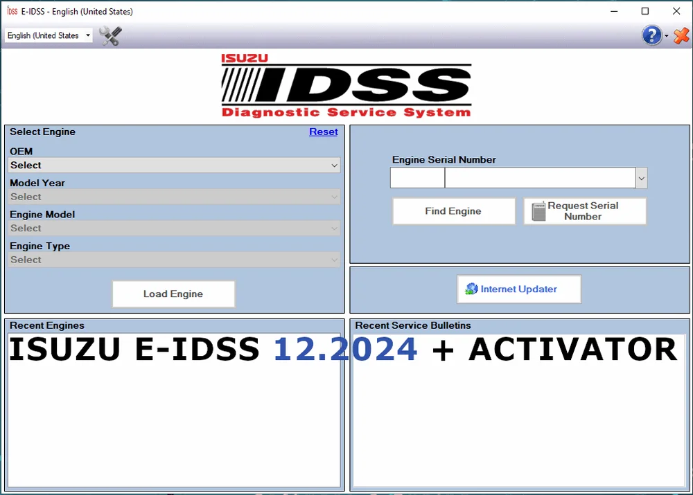 ISUZU E-IDSS 12.2024 + ACTIVATOR