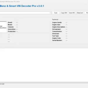 Mercedes Benz & Smart VIN Decoder Pro