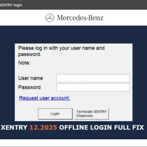 XENTRY 12.2025 OFFLINE LOGIN FULL FIX