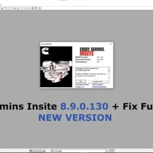 Cummins Insite 8.9.0.130 + Fix