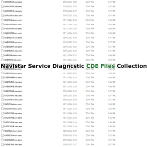 Navistar Service Diagnostic CDB Files Collection