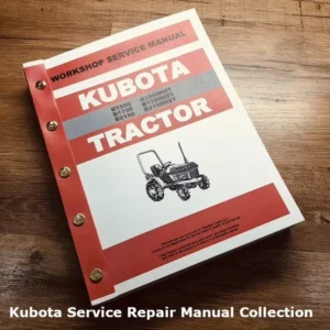 Kubota Service Repair Manual Collection