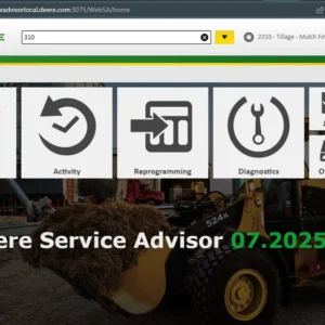 John Deere Service Advisor 07.2025 AG Full