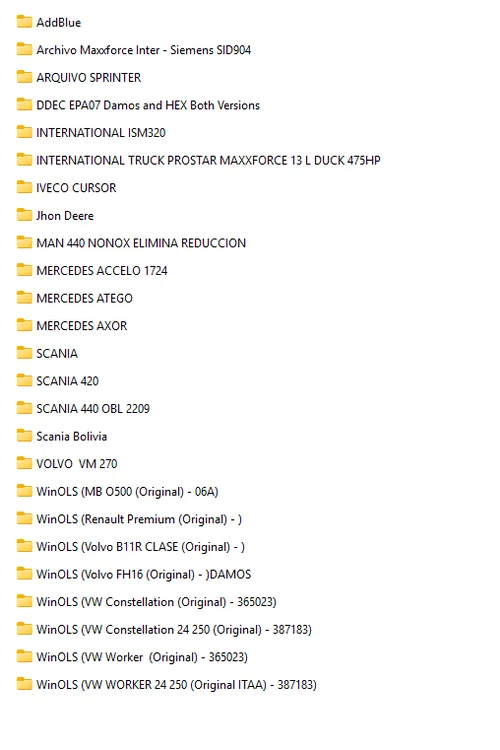 DAMOS TRUCK COLLECTION