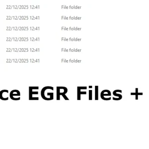 Maxx Force EGR Files + TPPROG