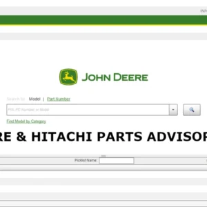 JOHN DEERE & HITACHI PARTS ADVISOR 2024.03