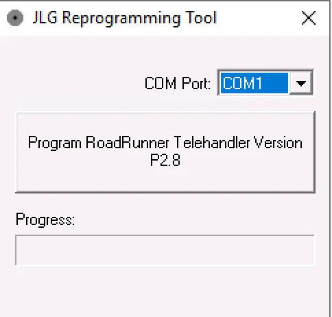 JLG TCM Reprograming Tool