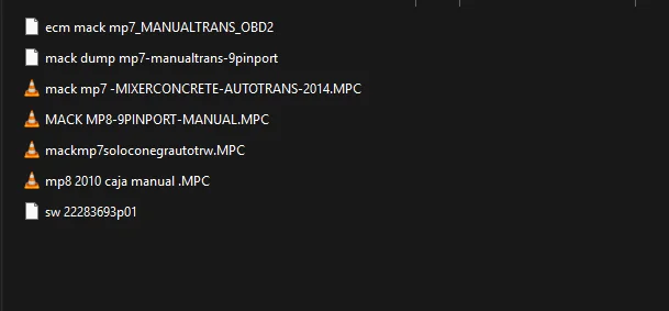 VOLVO MACK STOCK KESS V3 FILES