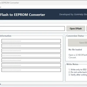 Gsm DFlash EEPROM Converter Tool