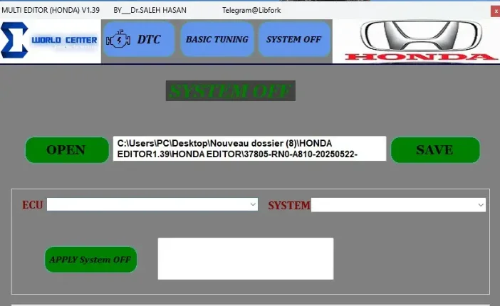HONDA EDITOR 1.39 + LOADER FULL - Image 2