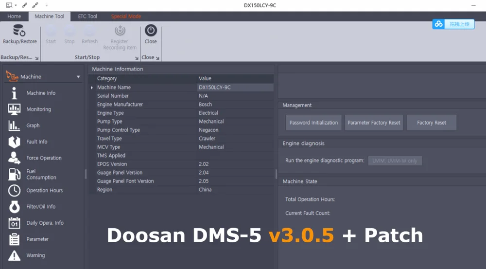 Doosan DMS-5 v3.0.5 + Patch