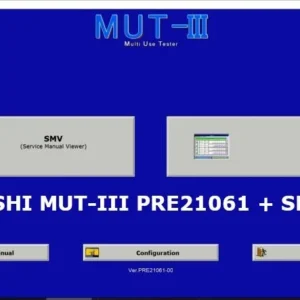 MITSUBISHI MUT-III PRE21061 + SEW22031 FULL