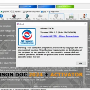 ALLISON DOC 2024 + ACTIVATOR FULL