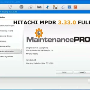 HITACHI MPDR 3.33.0 FULL
