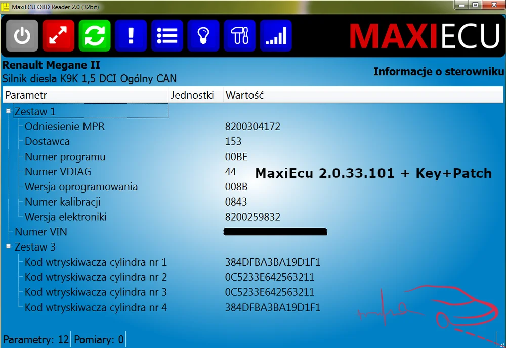 MaxiEcu 2.0.33.101 + Key+Patch