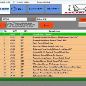 Multi Editor (Honda) 1.39 + Instruction Full