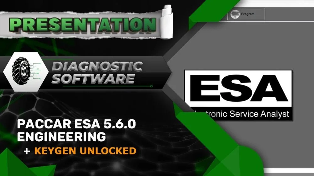 PACCAR ESA 5.6.0 ENGINEERING + KEYGEN UNLOCKED